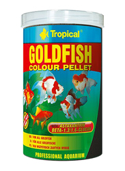 Tropical Goldfish Colour Pellet Dry Fish Food, 36 grams