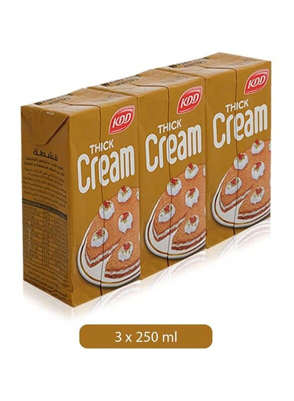 

KDD Thick Cream - 3 x 250ml