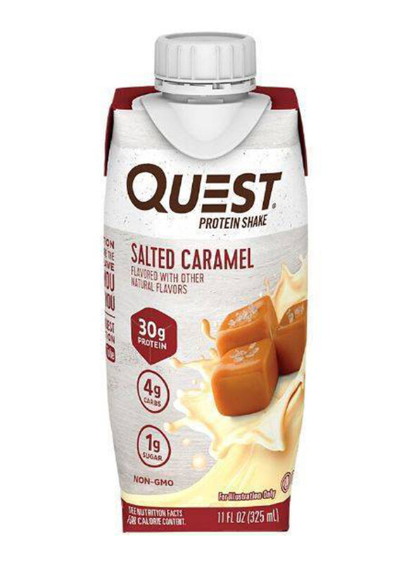 

Quest Nutrition RTD Protein Shake, 325ml, Salted Caramel