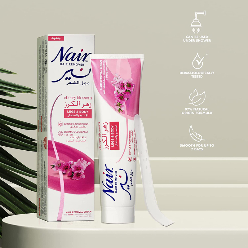 Nair Tube Cherry Blossom Hair Remover, 110ml