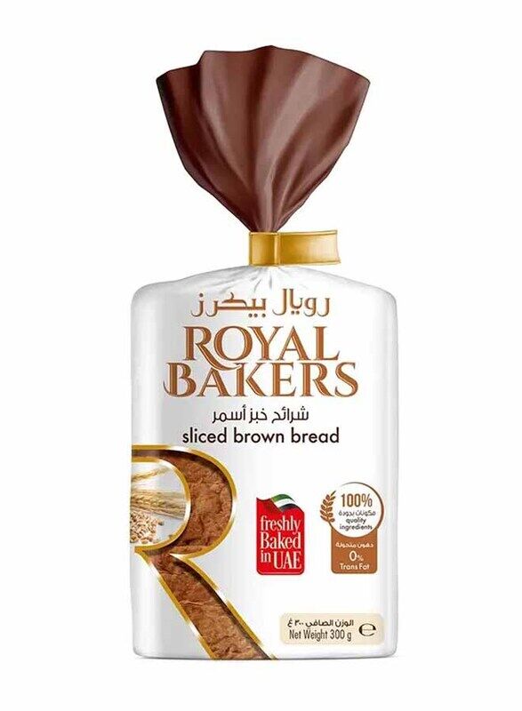 

Royal Bakers Sliced Brown Bread, 300g