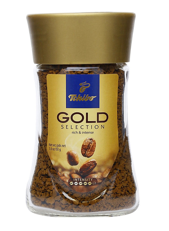 Tchibo Gold Selection Rich & Instant Coffee, 50g
