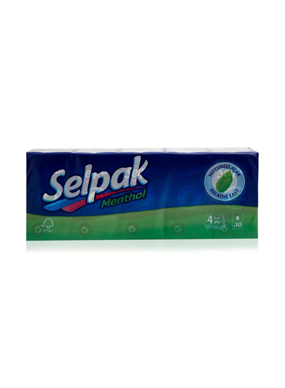 Selpak Menthol Tissue - 4 Pieces