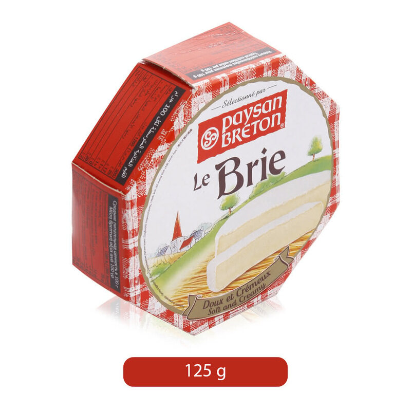 

Paysan Breton Le Brie Soft & Creamy Cheese, 125 g
