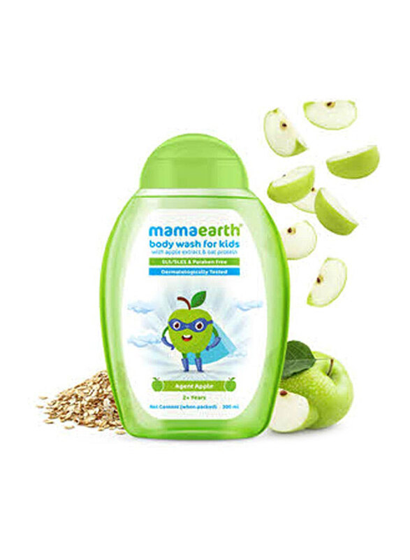 

Mamaearth 300ml Agent Apple Body Wash for Kids