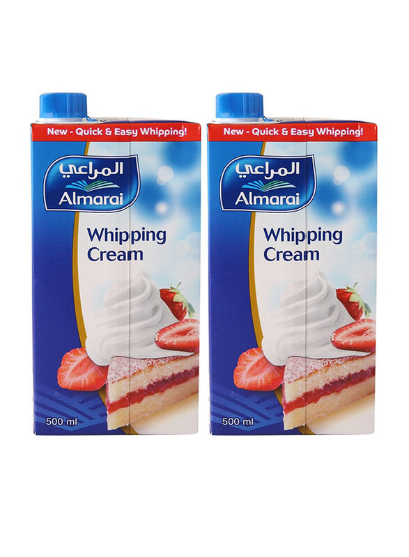 

Al Marai Almarai Whipping Cream, 2 x 500ml