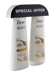 Dove Nourishing Secrets Repairing Ritual Shampoo + Conditioner - 400 ml + 320 ml