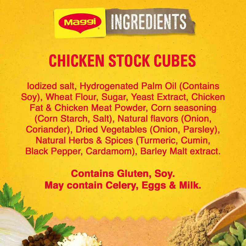 Maggi Chicken Stock, 24 x 18g