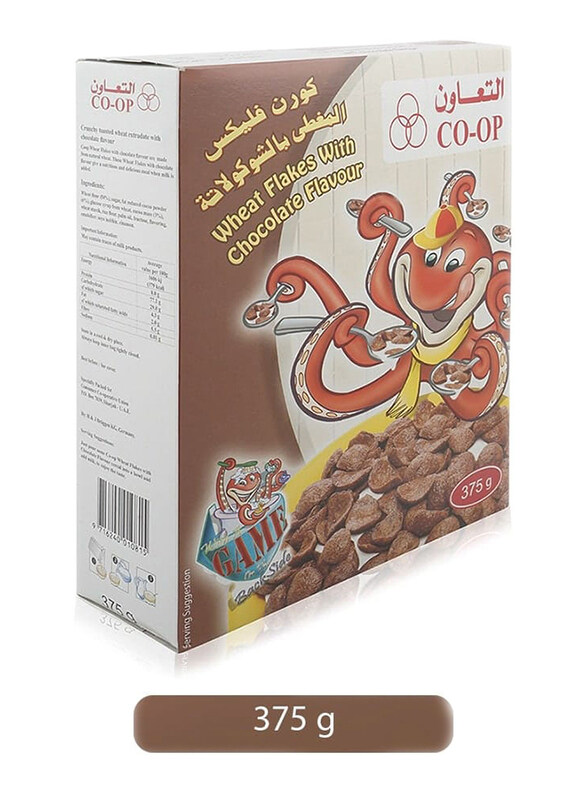 

CO-OP Chocolate Flavour Wheat Flakes, 375g