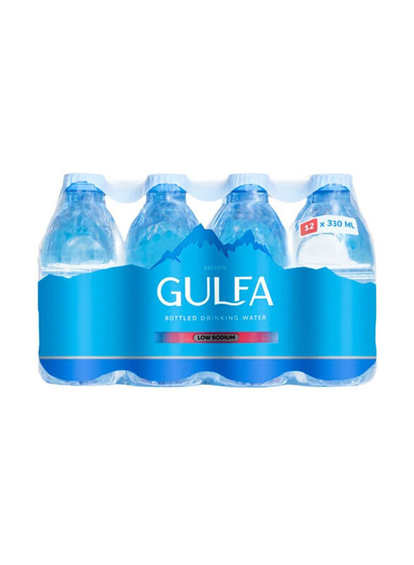 

Gulfa Bottled Drinking Water, 12 x 330ml