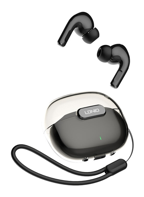 

Ldnio Wireless In-Ear In-Ear Earphones with Charging Case, Black