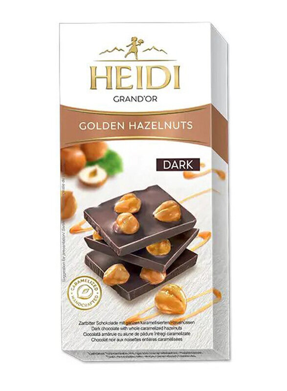 

Heidi Grand'Or Golden Hazelnuts Dark Chocolate, 100g