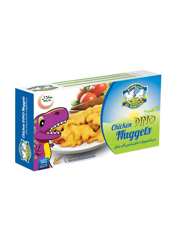 Al Rawdah Chicken Dino Nuggets, 250g