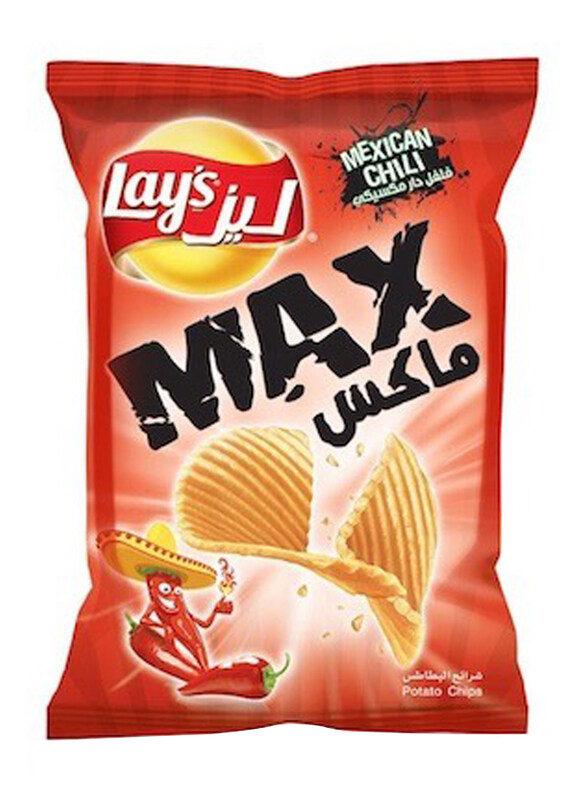 

Lay's Max Mexican Chilli Potato Chips, 1 Piece x 50g