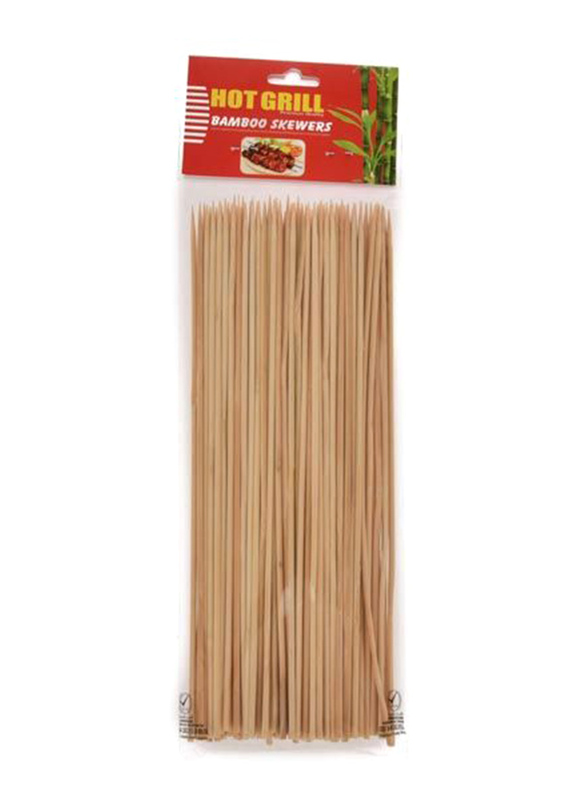 Hot Grill Bamboo Skewers, Beige