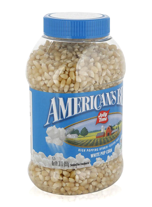 Jolly Time Americans Best White Pop Corn, 850g