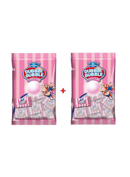 Dubble Bubble Strawberry Gum, 2 x 90g