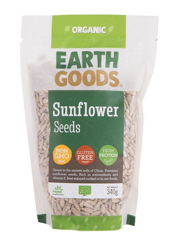 

Earth Goods Organic Sunflower Seeds, 340g