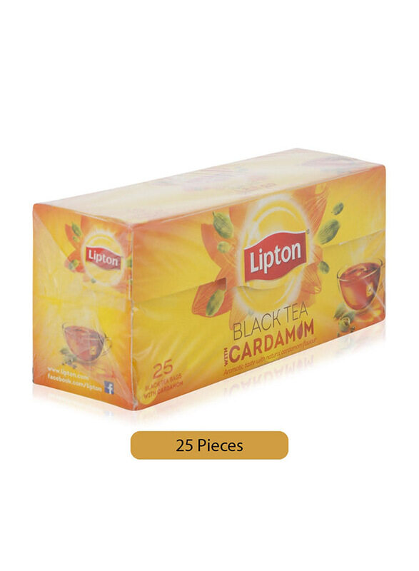 

Lipton Flavoured Black Tea Cardamom - 25 Teabags