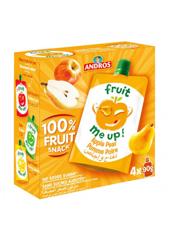 Andros Fruit Me Up Apple & Pear Flavoured Juice Drink, 90g
