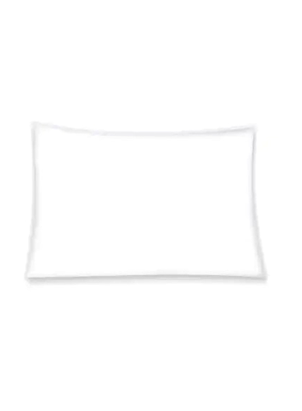 Royal Bird Plain Pillow, White