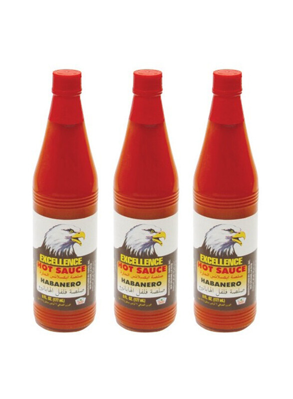 

Excellence Hot Sauce, 3 x 177ml