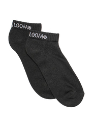 TXT Socks Set for Men, 3 Pairs, 39/42, Black/White/Grey