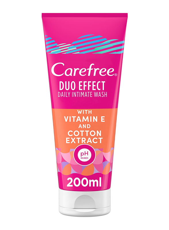 Carefree Wash With Vitamin E And Cotton - 200ml
