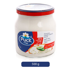 Puck Processed Less Fat Cream Cheese Spread, 500 grams