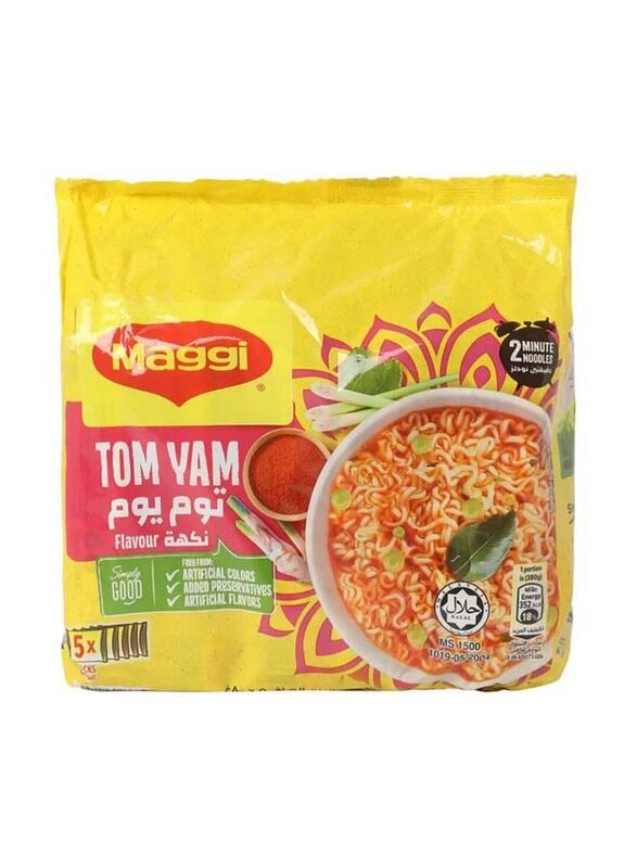 

Maggi Tom Yam Flavour Noodle, 5 x 80g