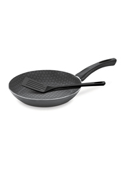 Tramontina 24cm Non-Stick Round Frying Pan, 42.7x24.4x7.4 cm, Black