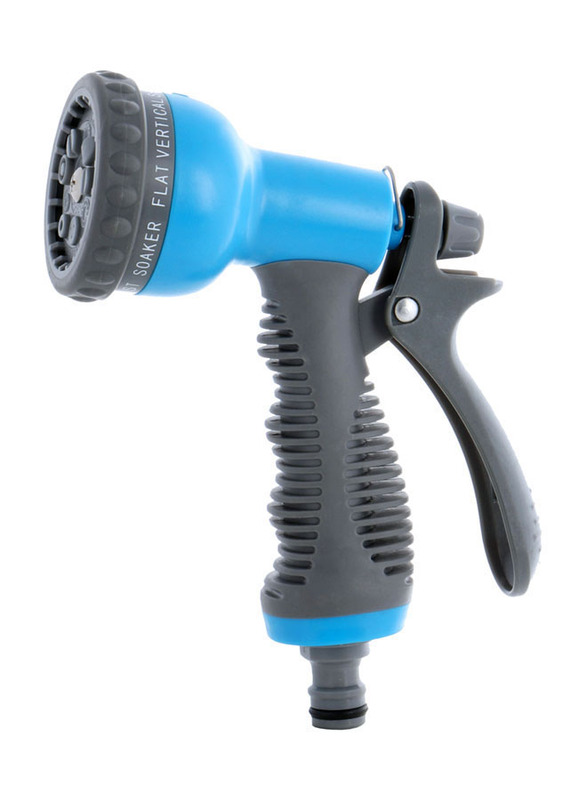 Aquacraft Water Spray Nozzle 9-Functions, 27593, Grey/Blue