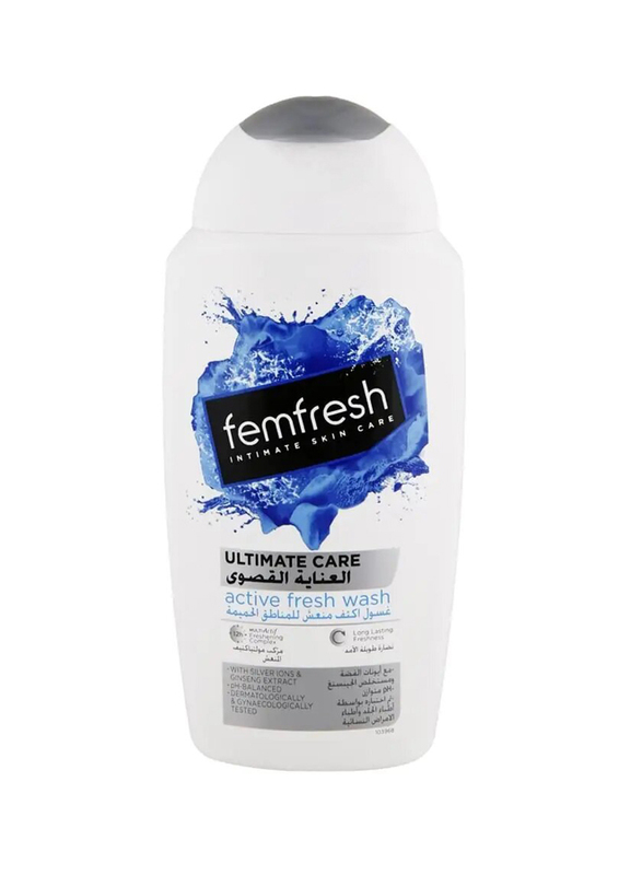 Femfresh Ultimate Care Active Fresh Intimate Wash - 250ml