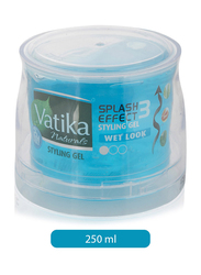 Vatika Splash Effect Styling Hair Gel for All Hair Types, 250ml