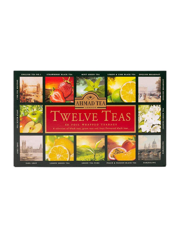 

Ahmad Tea Twelve Tea Bags, 60 Pieces
