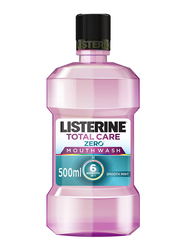 Listerine Total Care Zero Smooth Mint Mouthwash, 500ml