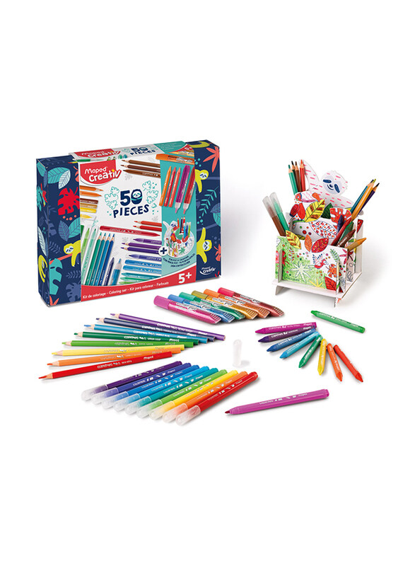 

Maped Creative Colouring Kit, 50 Pieces + 1 ACT, Multicolour