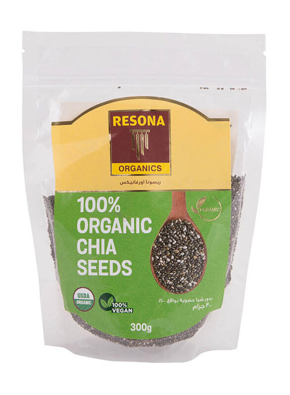 

Resona Organic Black Chia Seeds, 300g