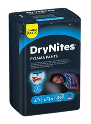 DryNites Spider-Men Boys Pyjama Pants - 16 Pieces, 4 - 7 yrs