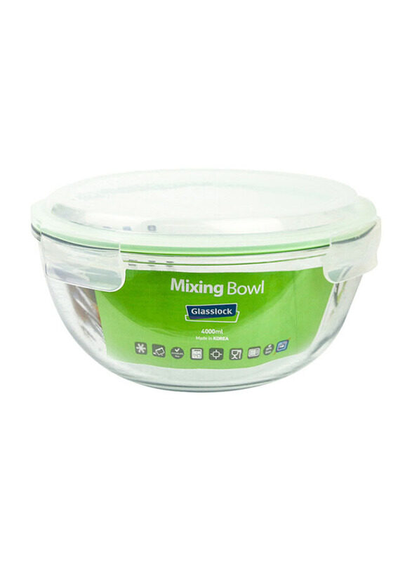 

Glasslock Mixing Bowl, 4000ml, Green