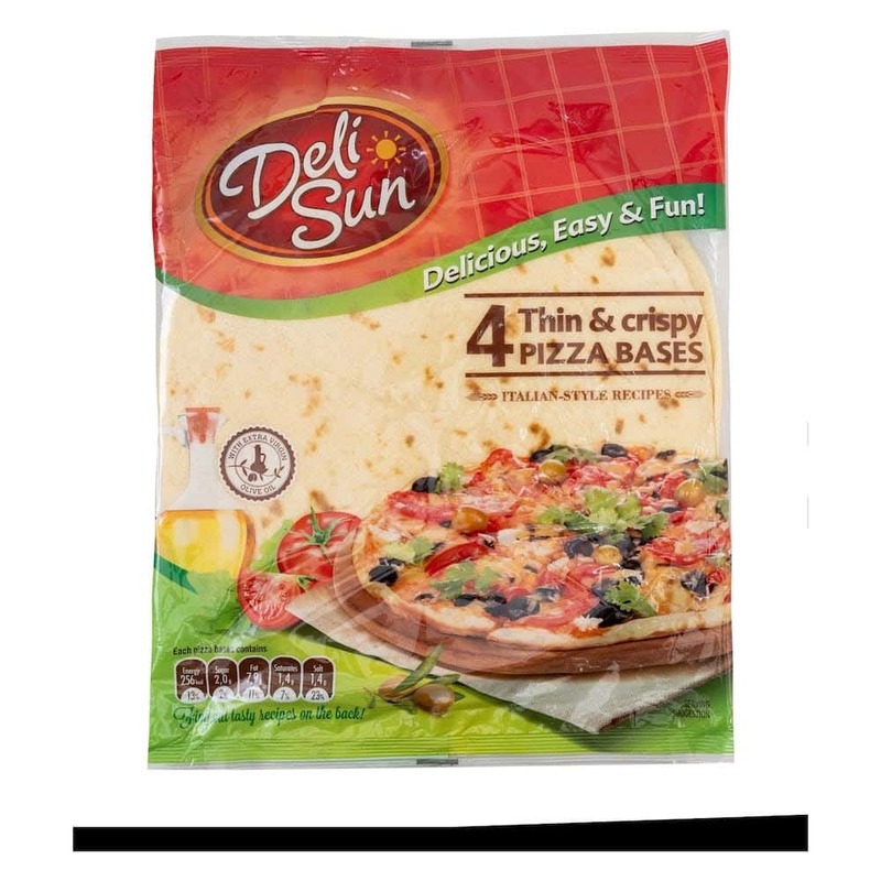 Deli Sun Thin & Crispy Pizza Tortilla, 320g