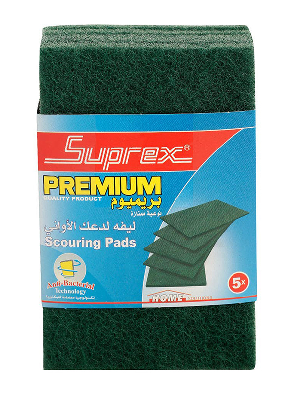 Suprex Premium Scouring Pads, 5 Piece