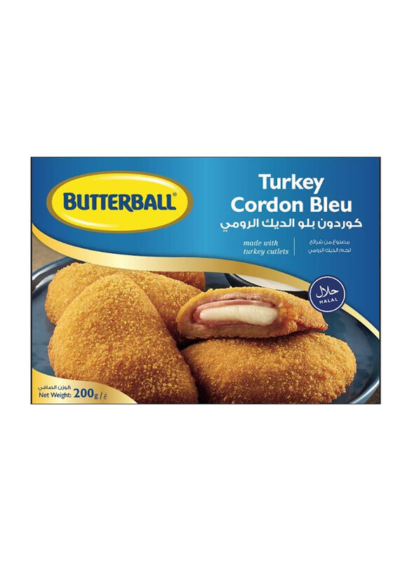 

Butterball Turkey Cordon Bleu, 200g