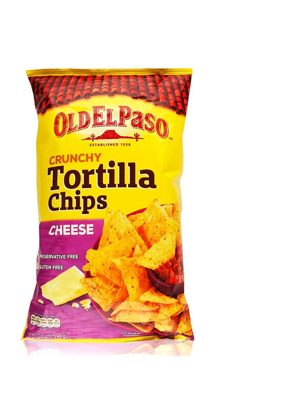 Old El Paso Crunchy Cheese Tortilla Chips, 185g