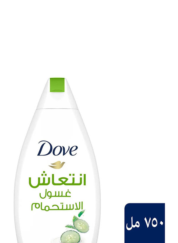 Dove Refreshing Cucumber Body Wash - 750ml