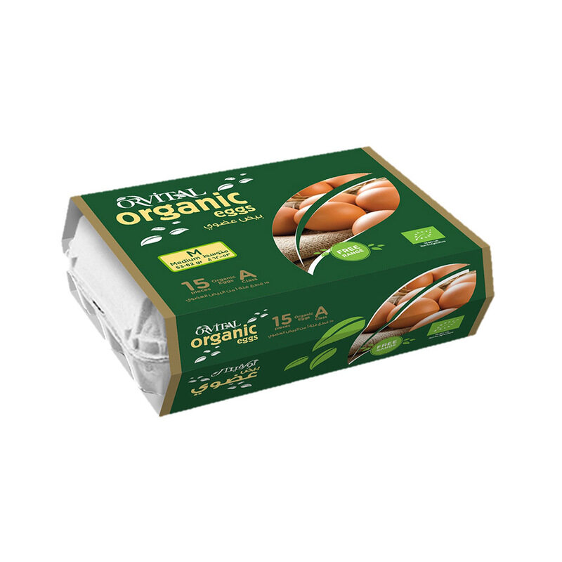 

Orvital Organic Eggs Medium, 15pcs