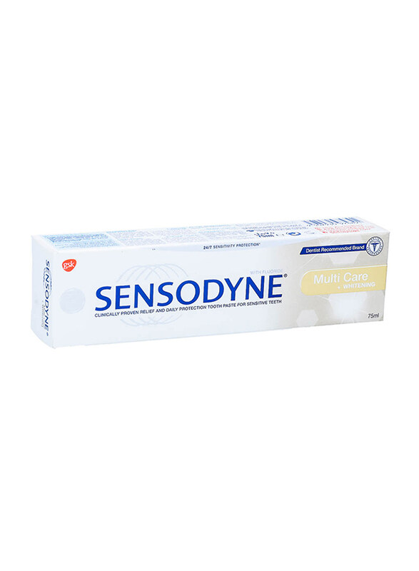 

Sensodyne Multi Care + Whitening Toothpaste, 75ml