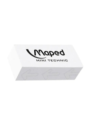 Maped Mini Technic Eraser, White