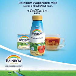 Rainbow Evaporated Milk - 3 x 133ml
