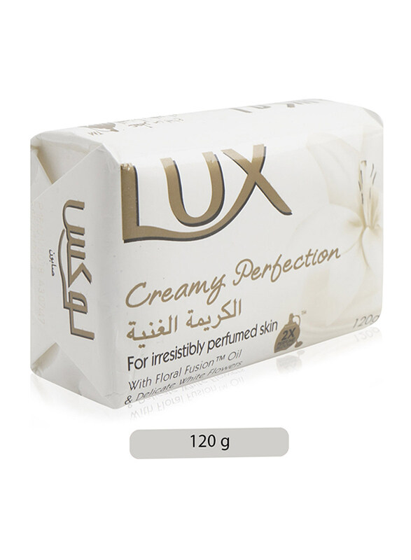 

Lux Creamy Perfection Bar Soap, 120gm